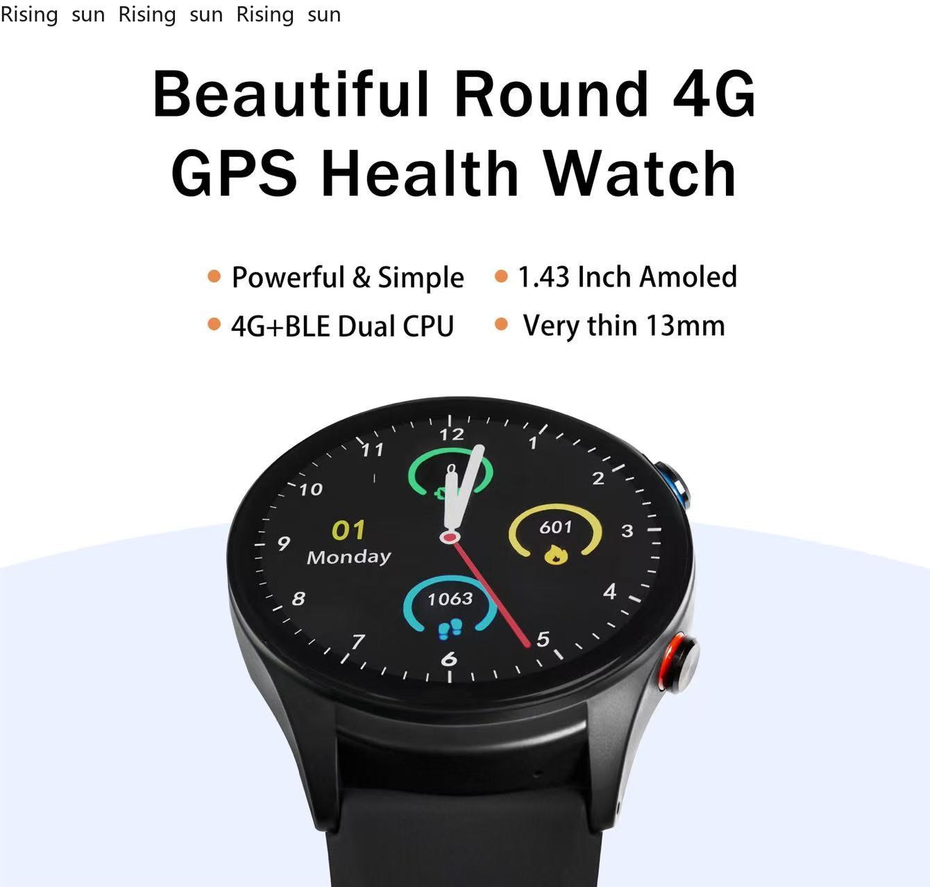 Fall Detection Watch - 4G Elderly care smart watch Fall