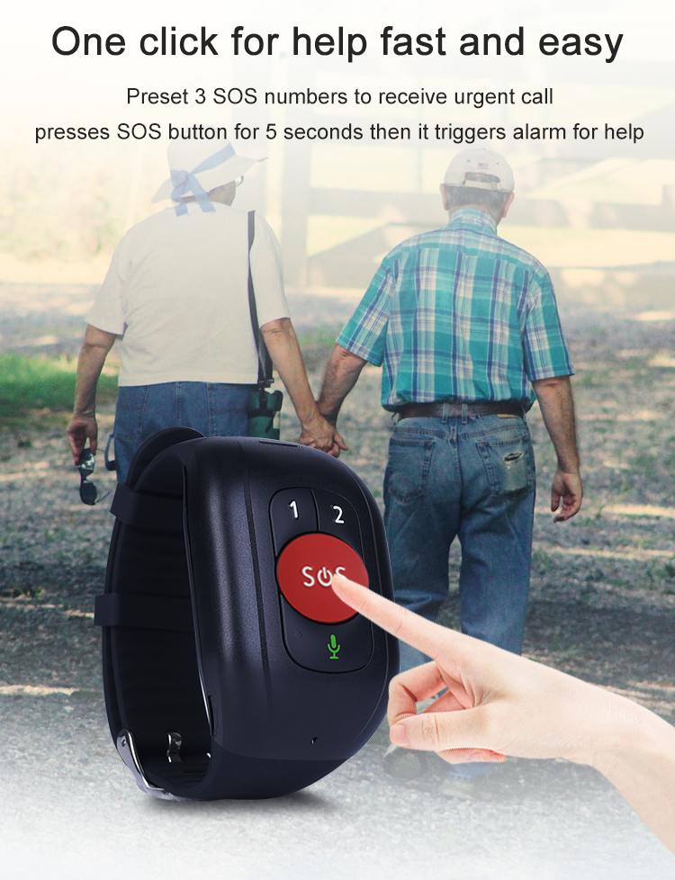 Elder 4G LTE GPS Tracker Brace - Fall Detection Watch 리뷰 및 가격