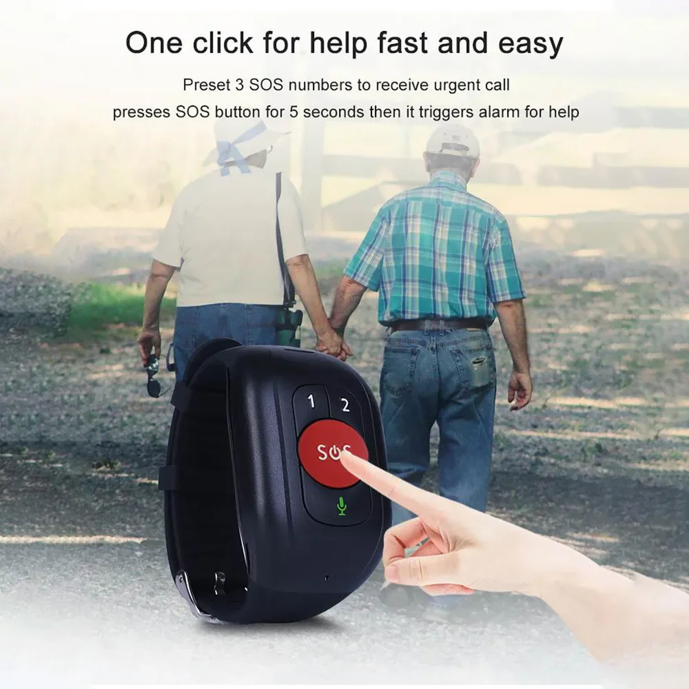 Elderly 4G LTE SOS Watch GPS T - Fall Detection Watch 리뷰 및 가격