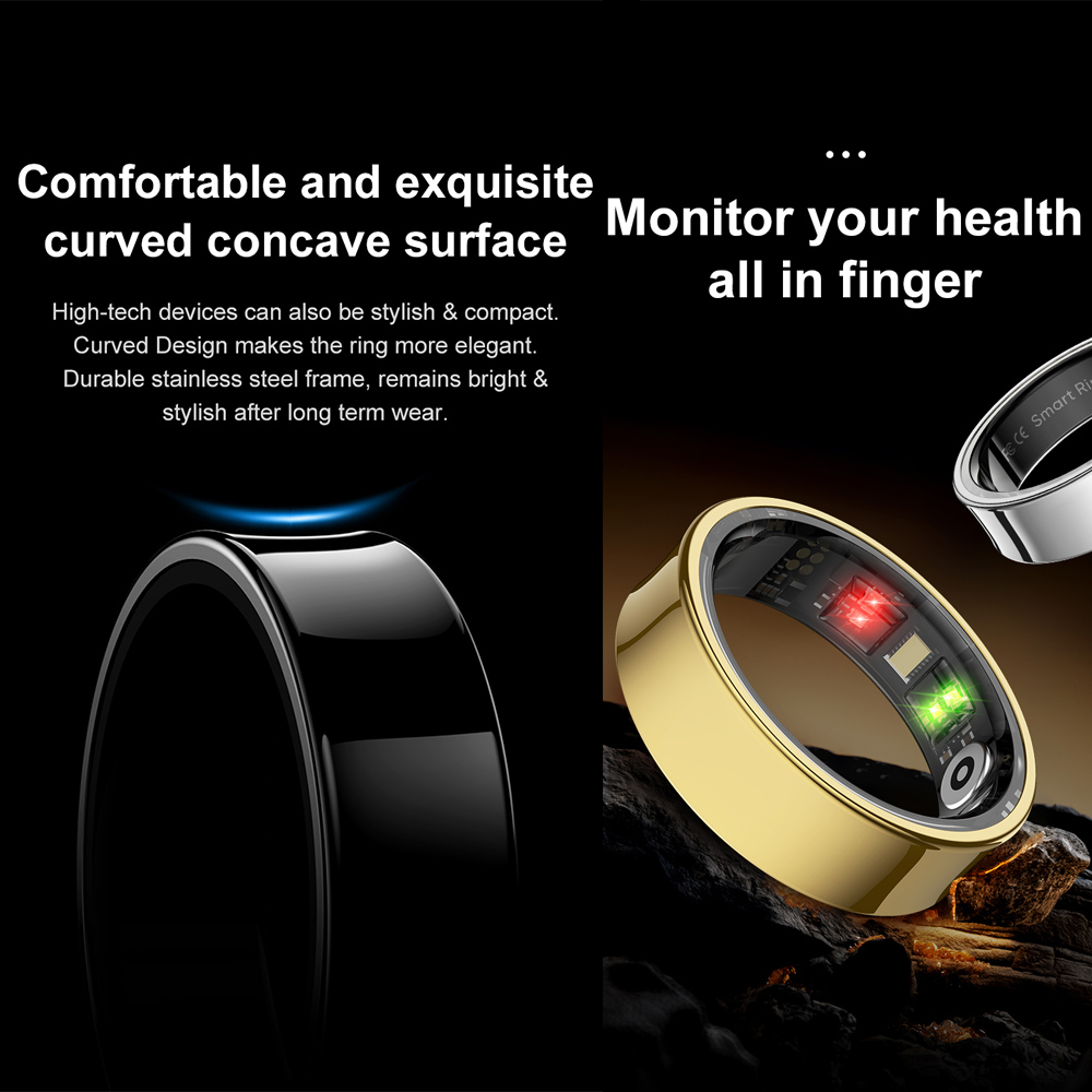 R09 Stainless Steel Smart Ring - Temperature Ring Skin 리뷰 및 가격