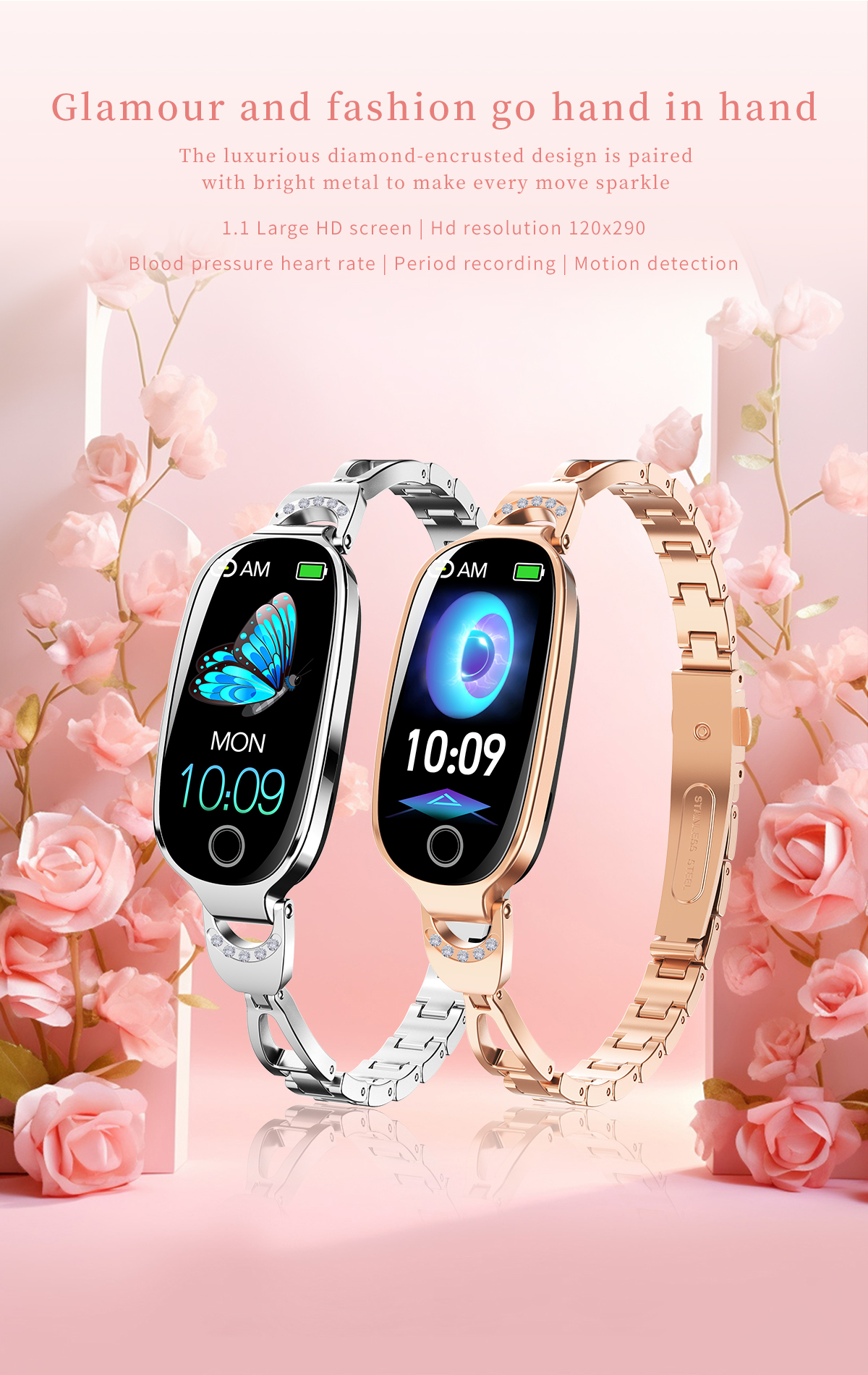 F81 Girl Heart Rate Waterproof - Breath Rate Monitor 리뷰 및 가격
