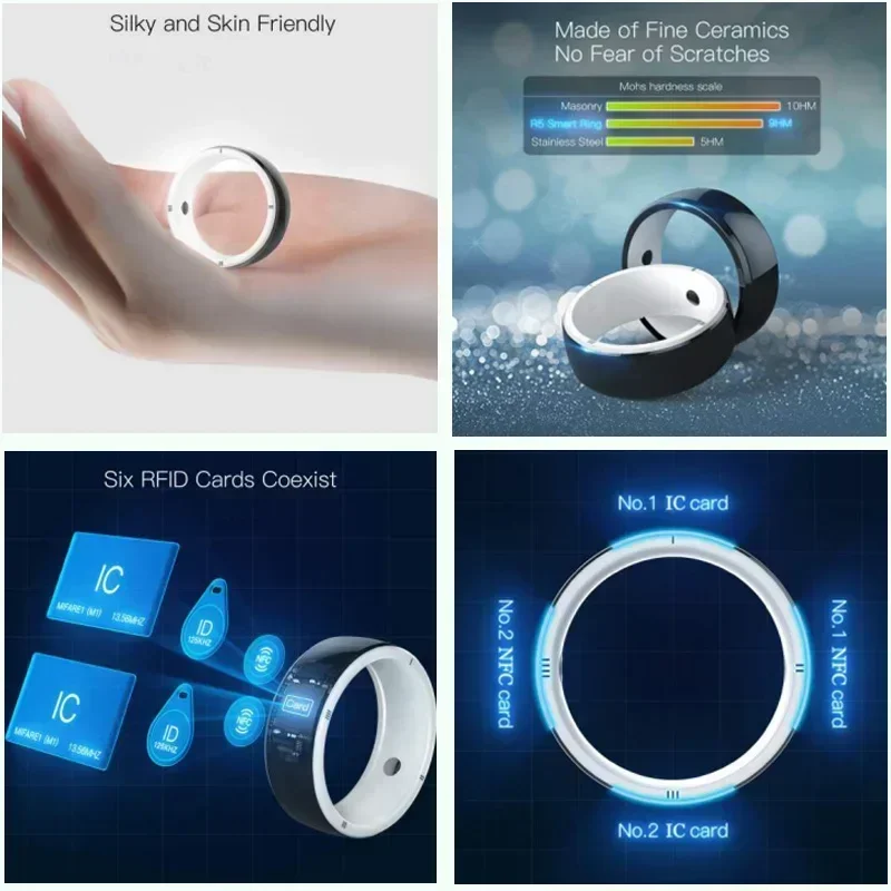 Smart Ring 6 RFID Cards Disk S - Smart Ring Nfc Pay 리뷰 및 가격