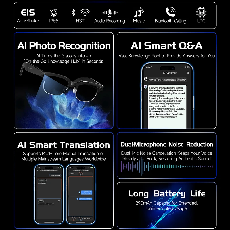 AI Smart Glasses AI Smart Tran - Smart Glasses Lens 리뷰 및 가격