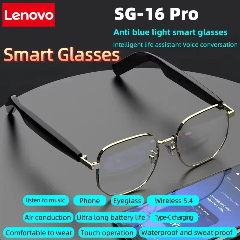 Lenovo New SG-16 Pro Smart Aud - Smart Glasses Lens 리뷰 및 가격