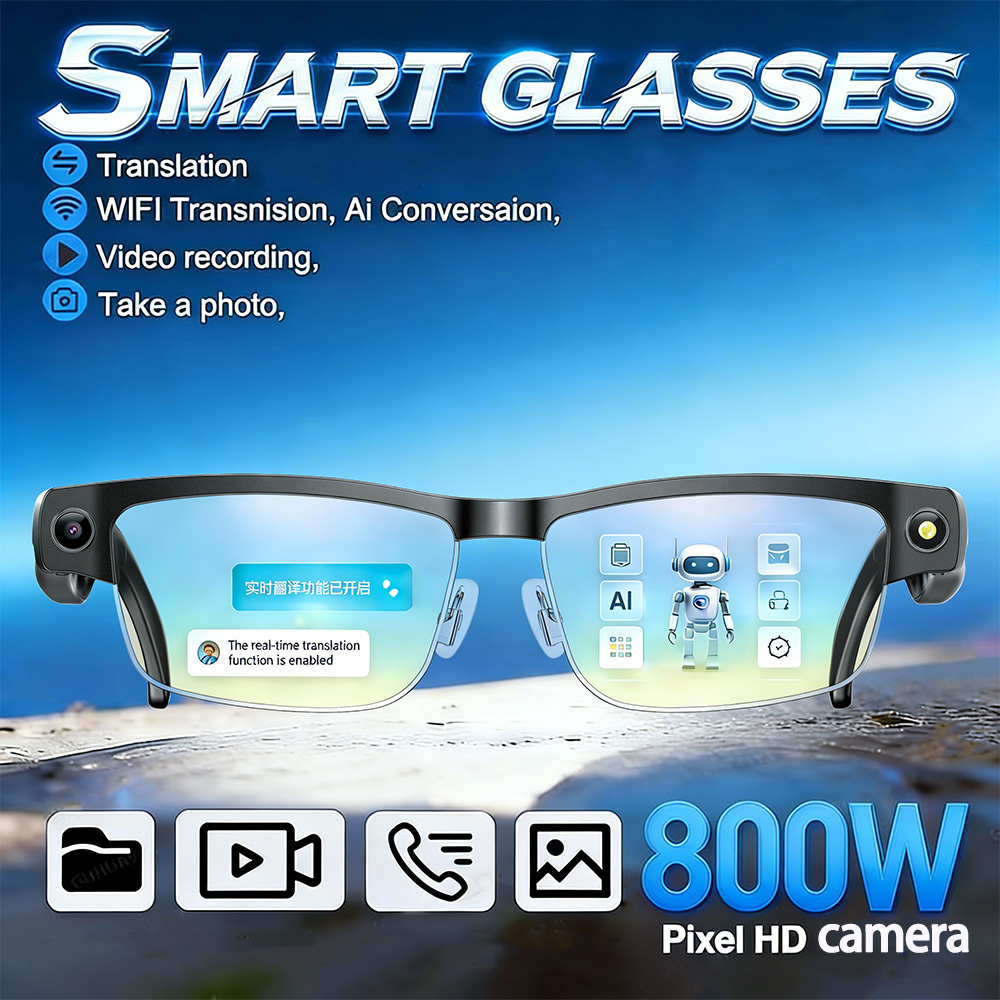 2026 New Al Smart Glasses 800W - Smart Glasses Lens 리뷰 및 가격