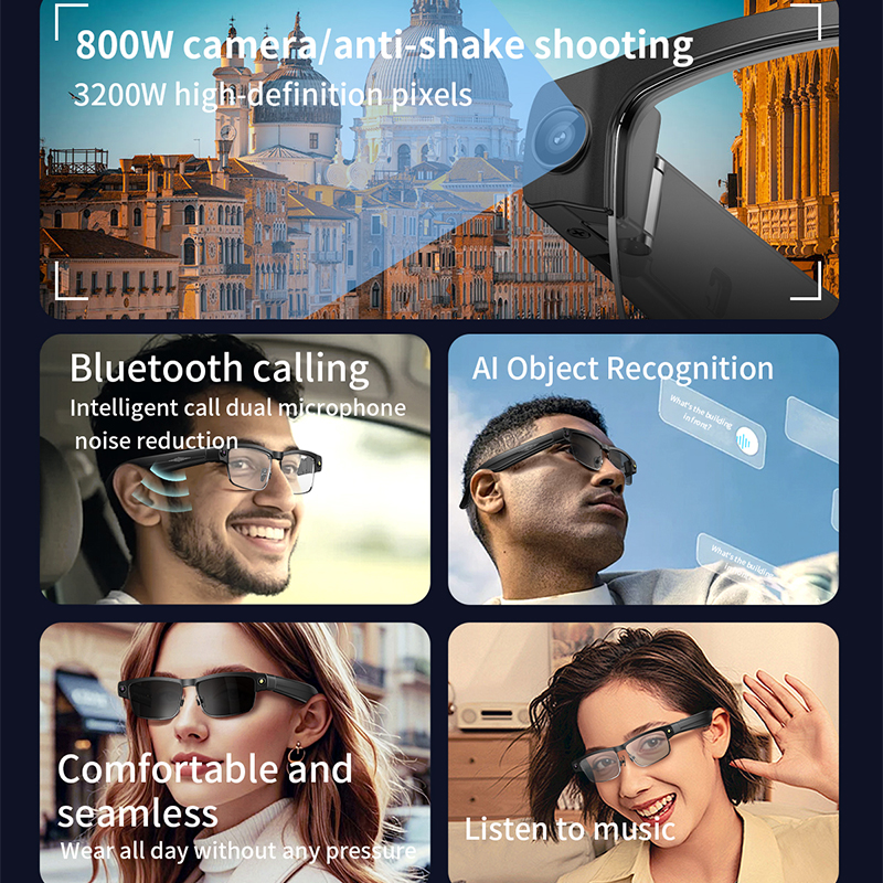 2026 New Al Smart Glasses 800W - Smart Glasses Lens 리뷰 및 가격