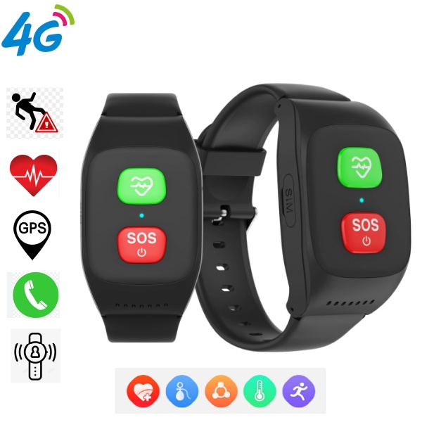 Fall Detection 4G Elderly Smar - Fall Detection Watch 리뷰 및 가격