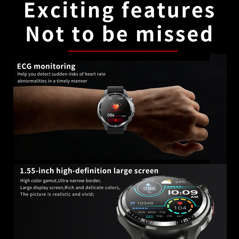 Men Smart Watch All Day Fall D - Fall Detection Watch 리뷰 및 가격