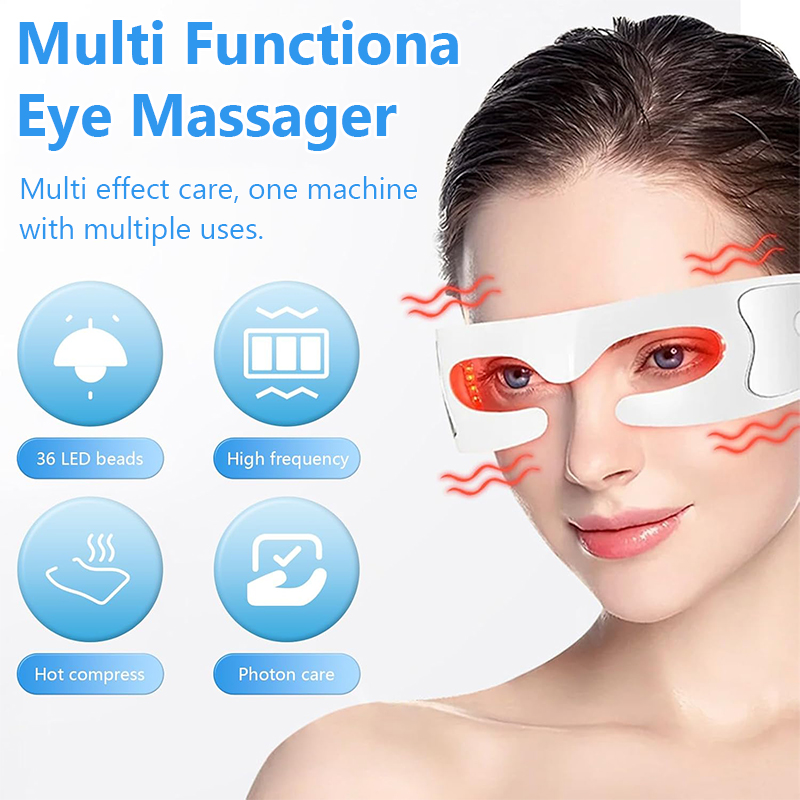 Red Light Theraphy Eye Massage - Light Therapy Glasses 리뷰 및 가격