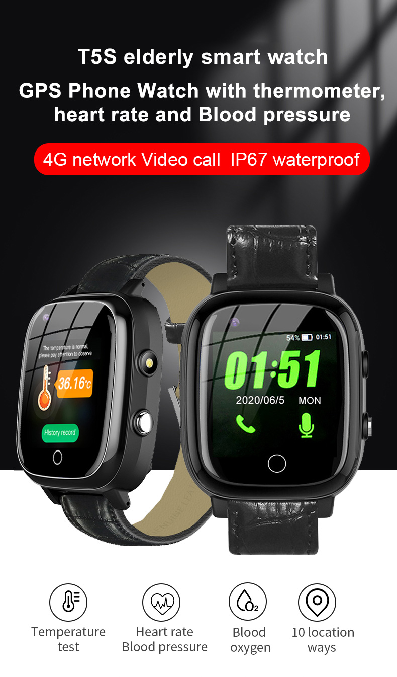 Elderly Smart Watch For Old Pe - Fall Detection Watch 리뷰 및 가격