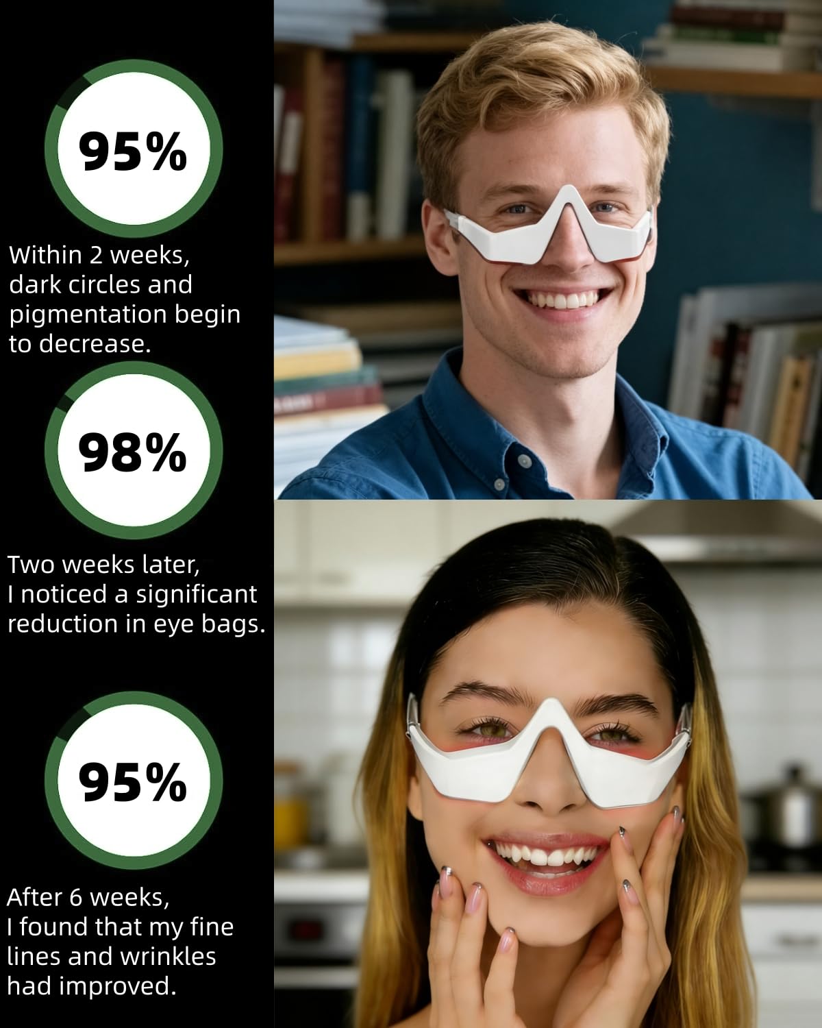 Under Eye Red Light Therapy De - Light Therapy Glasses 리뷰 및 가격