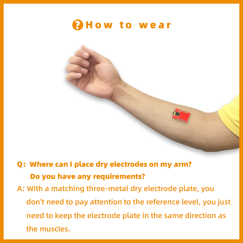 Dry Electrode EMG Sensor Elect - Muscle Sensor Emg 리뷰 및 가격
