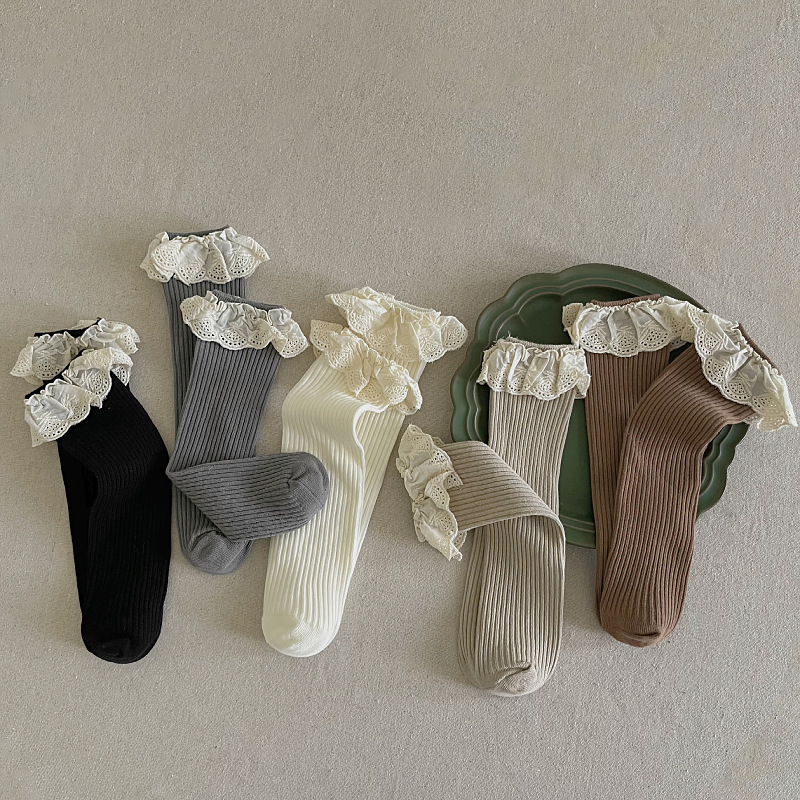 Ruffle Baby Girls Knee High So - Baby Sock Oximeter 리뷰 및 가격