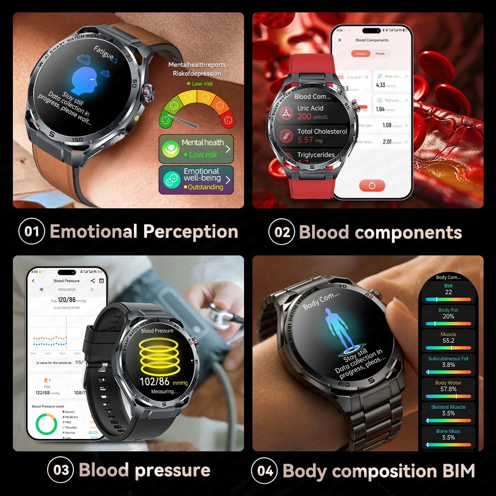 New Blood Pressure Uric Acid B - Fatigue Band Monitor 리뷰 및 가격