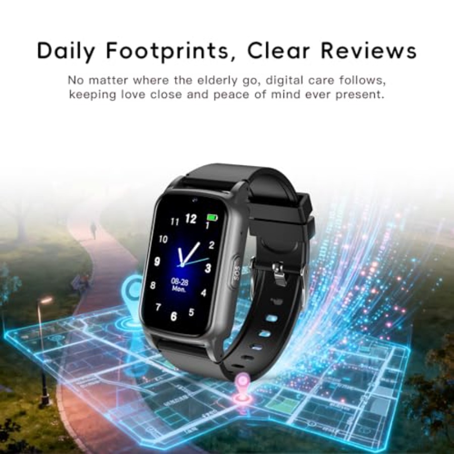 Smart Watch for Seniors with F - Fall Detection Watch 리뷰 및 가격