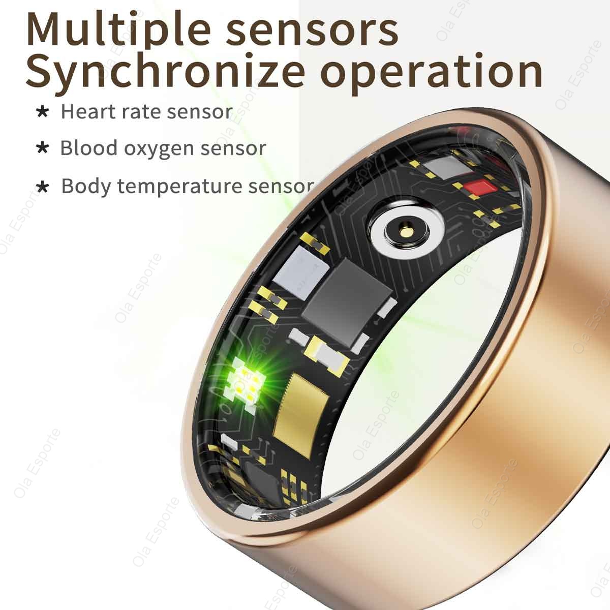 R09 Smart Ring Men Women with  - Temperature Ring Skin 리뷰 및 가격
